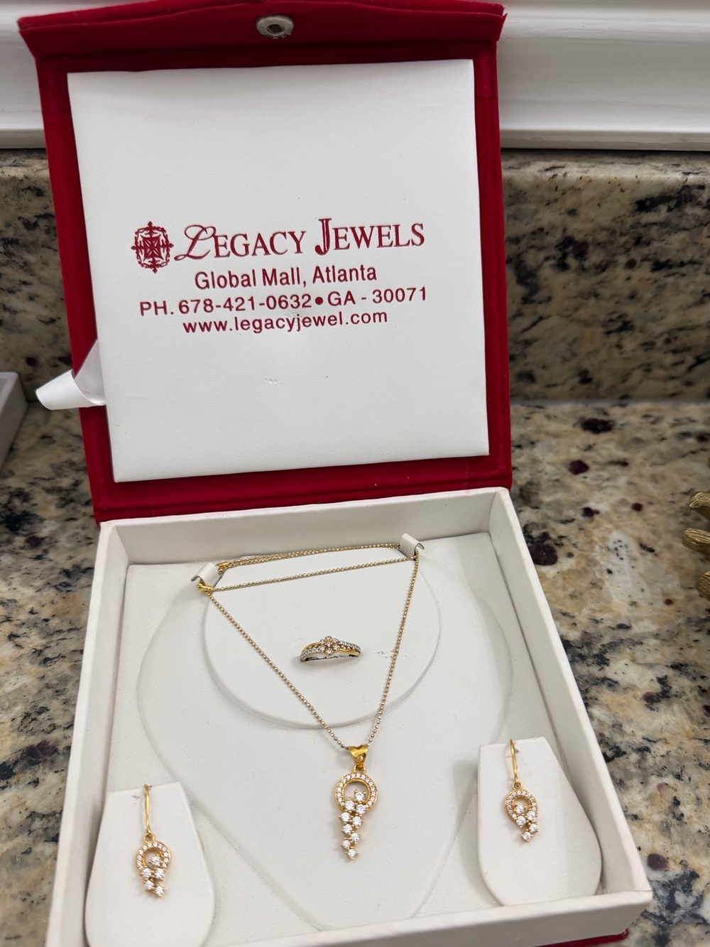 AUTHENTIC 22K GOLD LEGACY JEWELS SET ✨